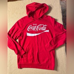 Coca Cola Vibrant Red Men's Hoodie